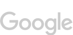 Gray Google logo, Google Reviews for Dr. Grussmark