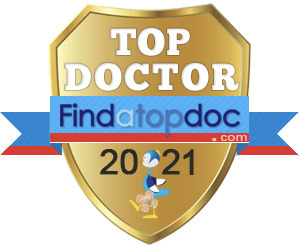 findatopdoc.com Top Doctor 2021 Badge